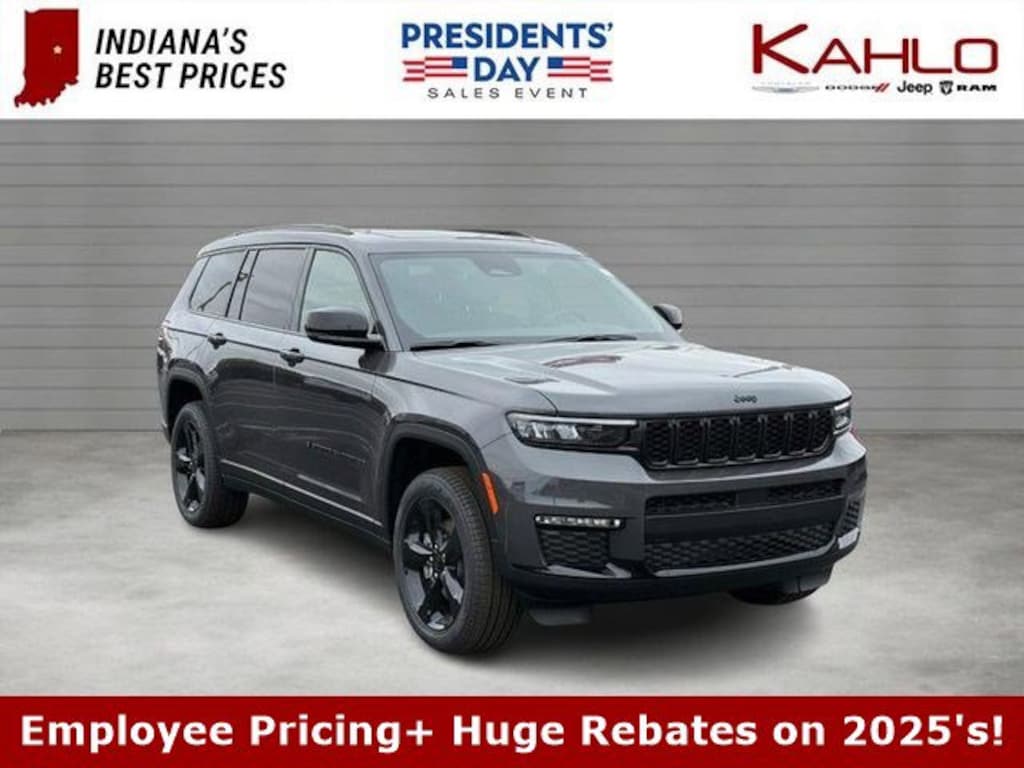 New 2025 Jeep Grand Cherokee L Limited Sport Utility