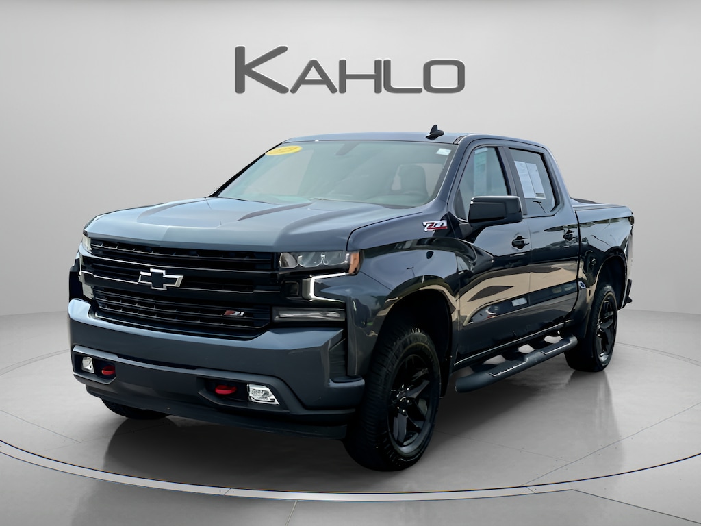 Used 2021 Chevrolet Silverado 1500 LT Trail Boss Truck Crew Cab