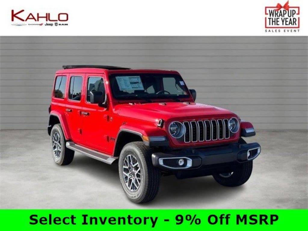 New 2026 Jeep Wrangler Sahara Sport Utility