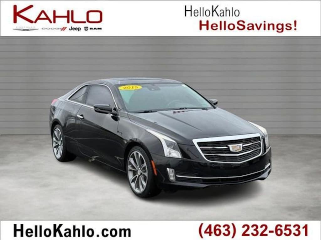 Used 2015 Cadillac ATS Coupe Performance AWD Coupe