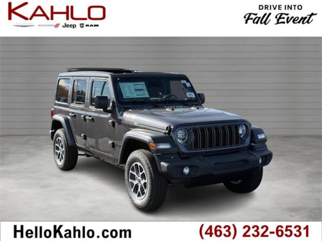 New 2026 Jeep Wrangler Sport S Sport Utility