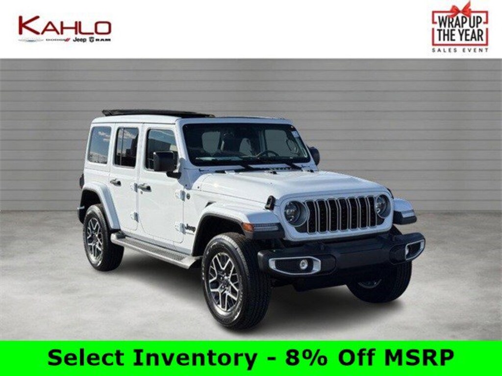 New 2026 Jeep Wrangler Sahara Sport Utility