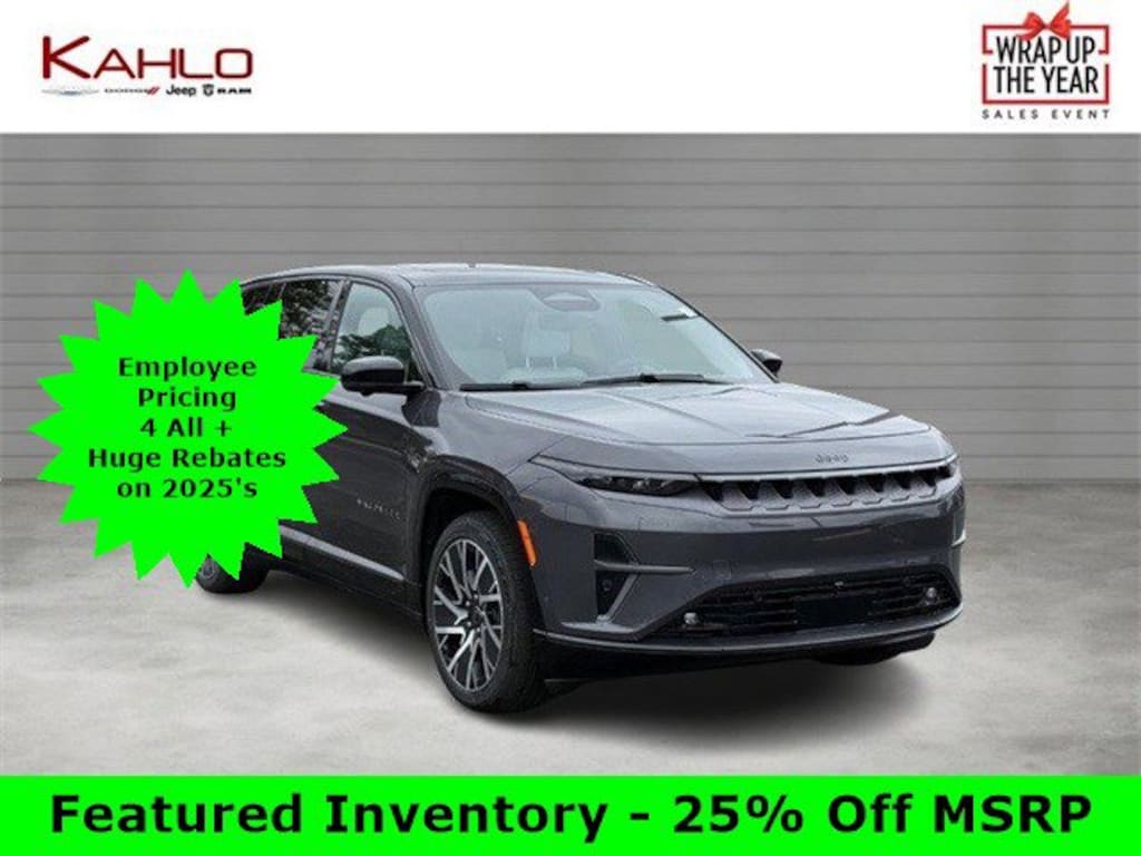 New 2025 Jeep Wagoneer S Limited Sport Utility