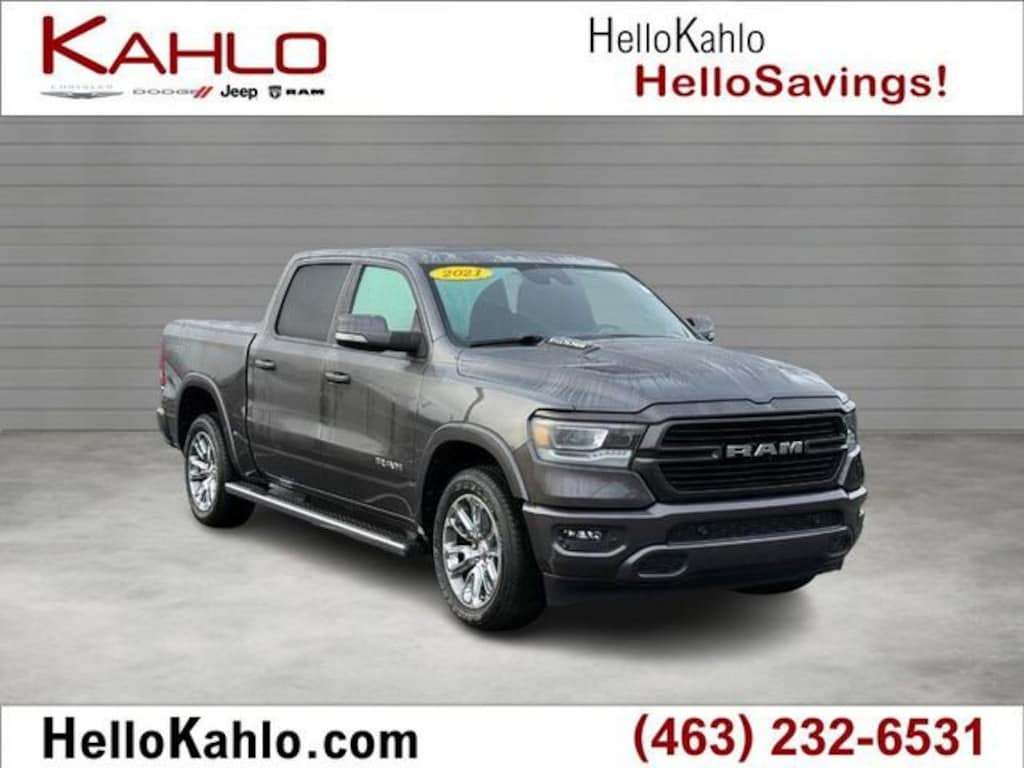 Used 2021 Ram 1500 Laramie Truck Crew Cab