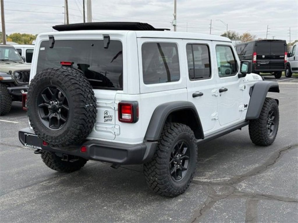 New 2025 Jeep Wrangler Willys Sport Utility