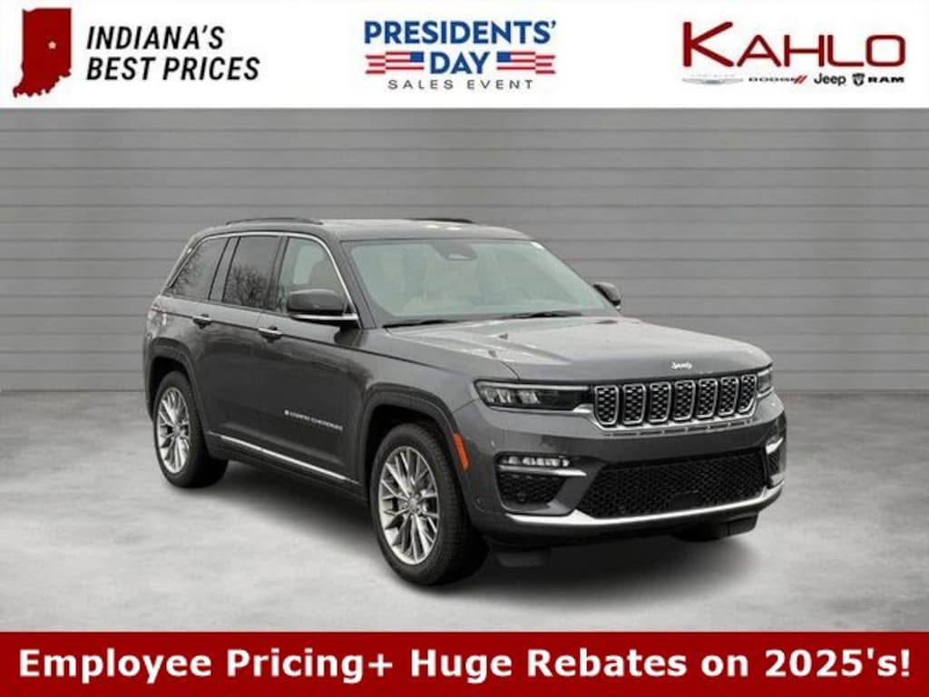 New 2025 Jeep Grand Cherokee Summit Sport Utility