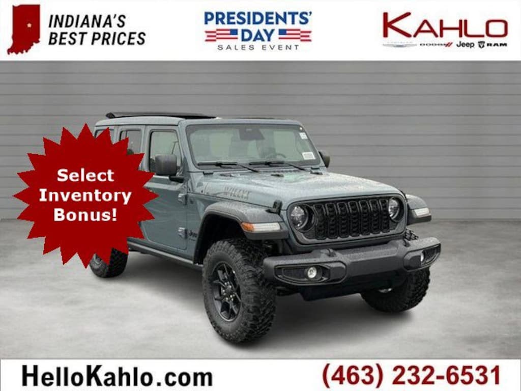 New 2026 Jeep Wrangler Willys Sport Utility