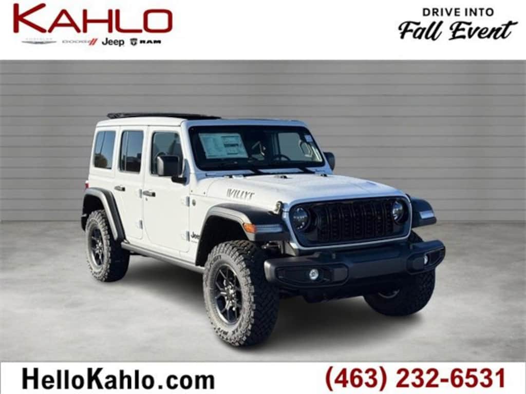 New 2026 Jeep Wrangler Willys Sport Utility