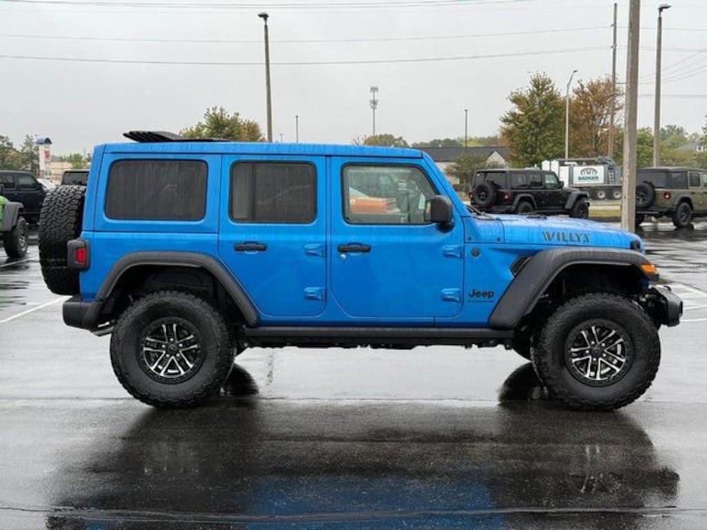 New 2025 Jeep Wrangler Willys Sport Utility