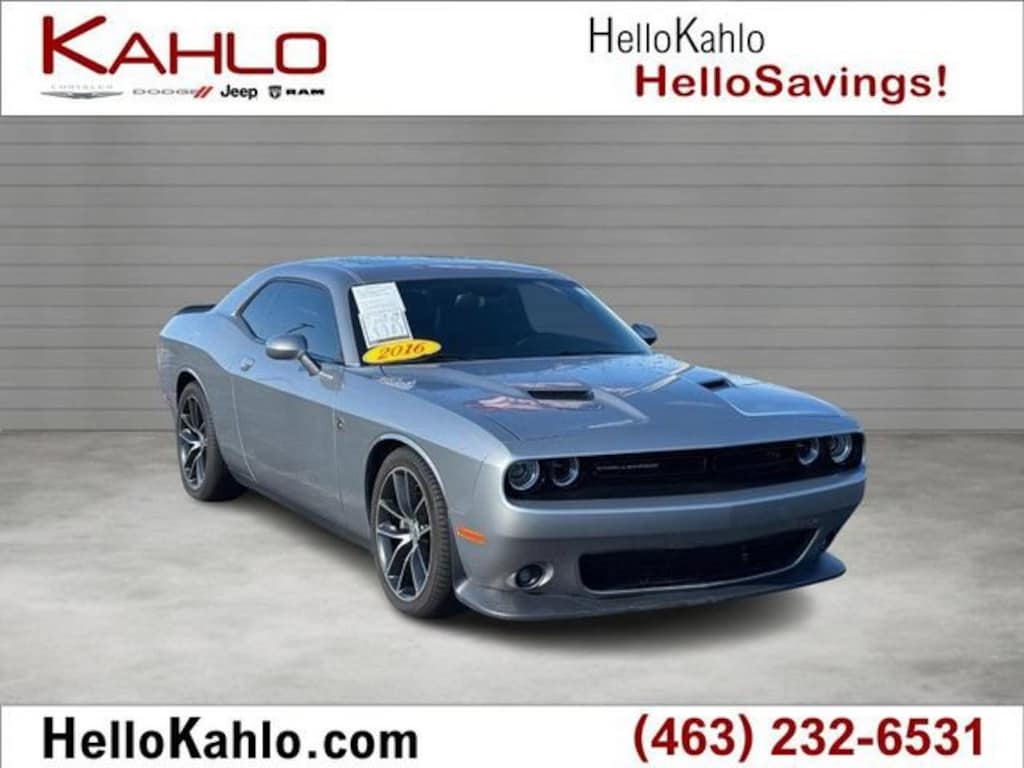 Used 2016 Dodge Challenger R/T Scat Pack Coupe