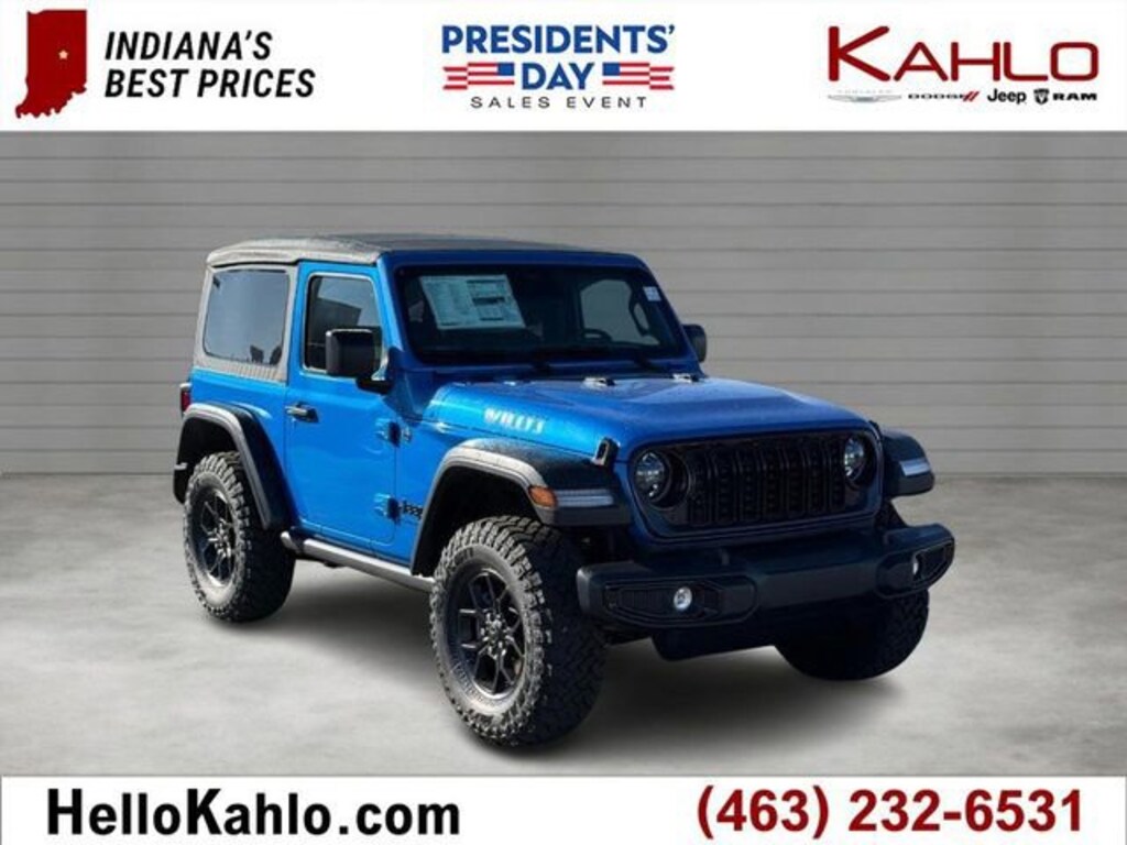 New 2026 Jeep Wrangler Willys Sport Utility