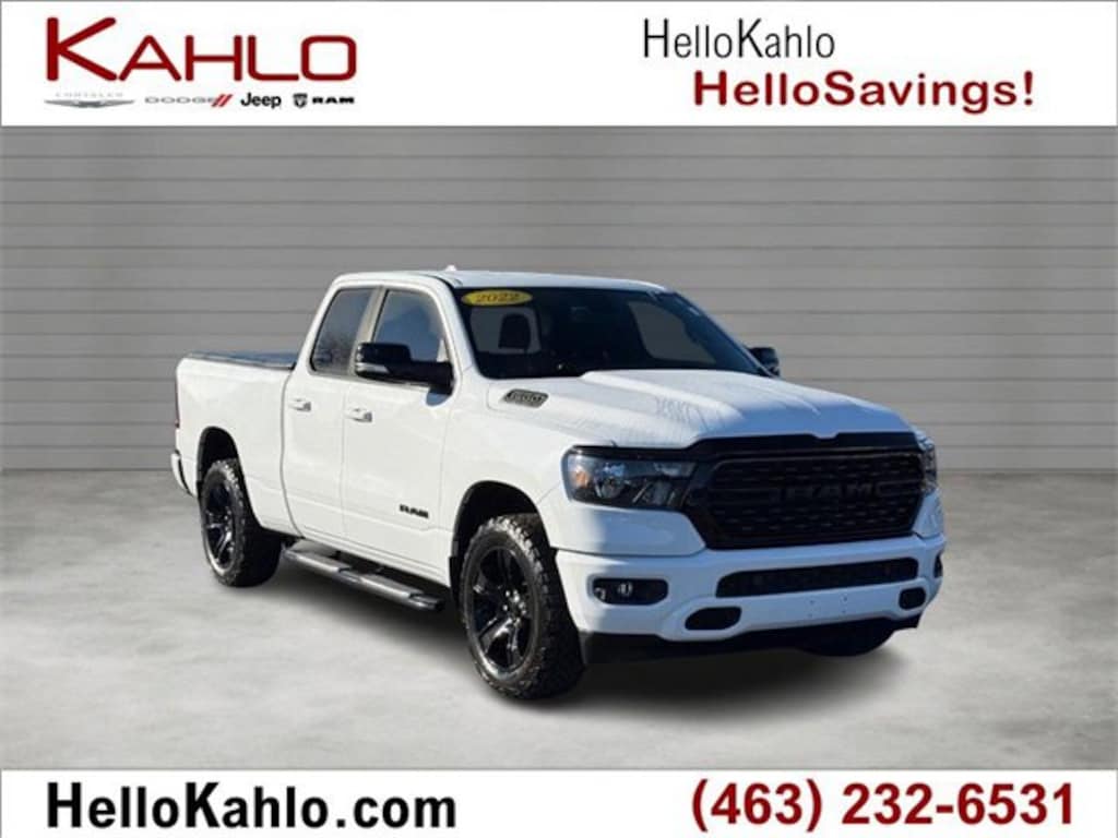 Certified 2022 Ram 1500 Big Horn Truck Quad Cab