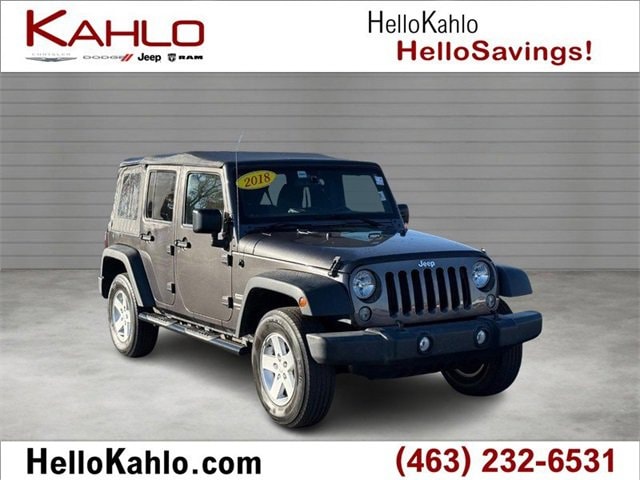 2018 Jeep Wrangler JK Unlimited Sport S