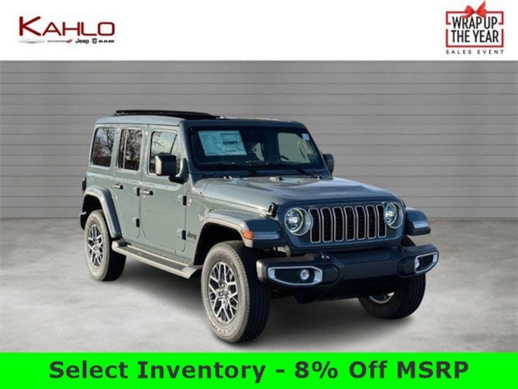 New 2026 Jeep Wrangler Sahara Sport Utility