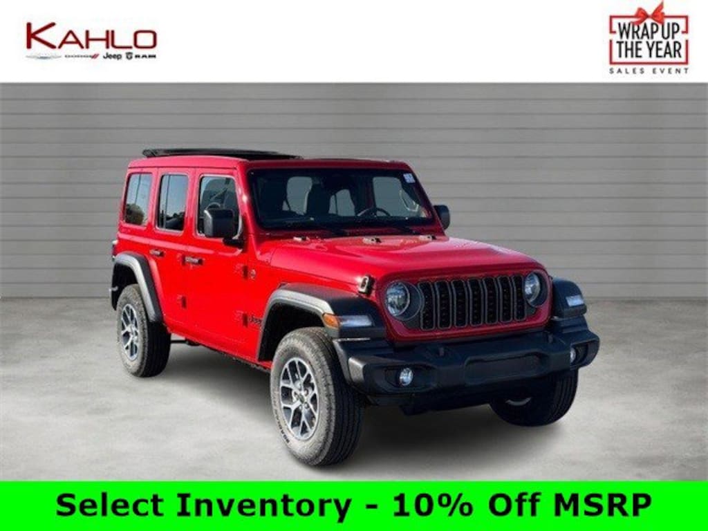 New 2026 Jeep Wrangler Sport S Sport Utility