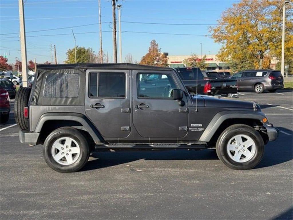 Used 2018 Jeep Wrangler JK Unlimited Sport S SUV