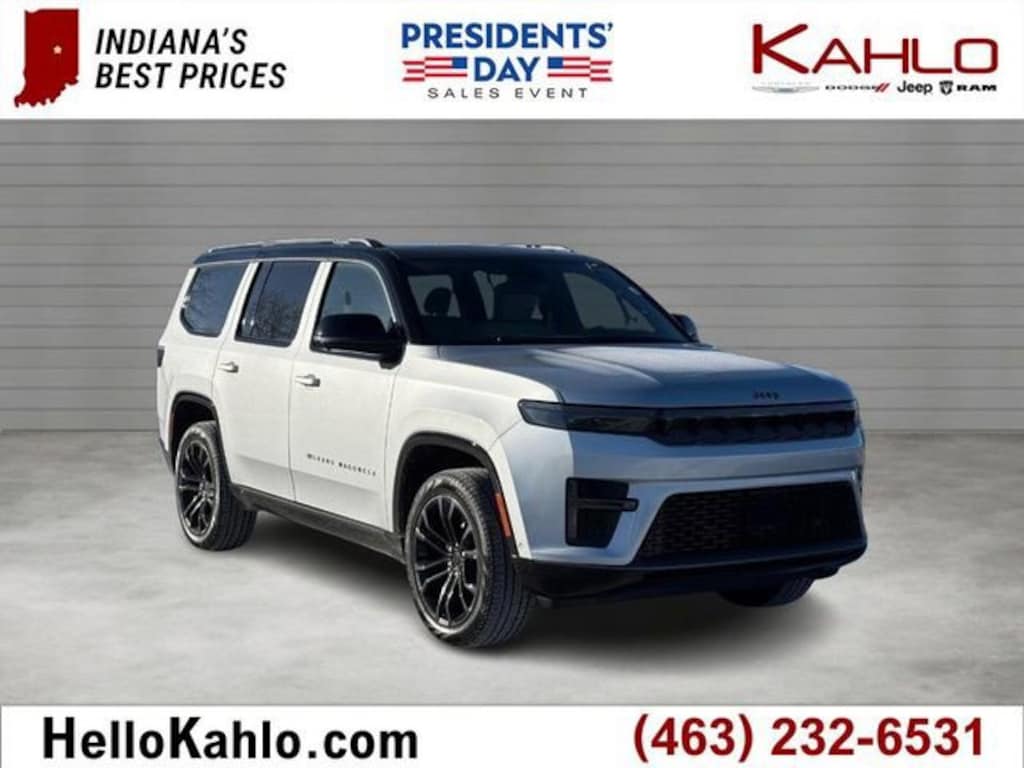 New 2026 Jeep Grand Wagoneer Summit Obsidian Sport Utility