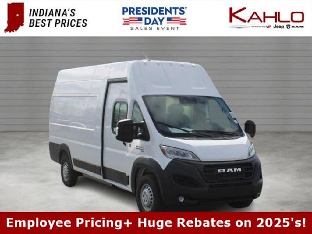 New 2025 Ram ProMaster 3500 EV Cargo Van