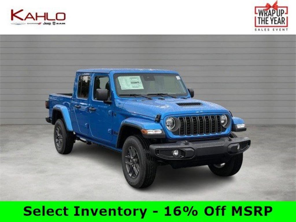 New 2025 Jeep Gladiator Sport S Pickup