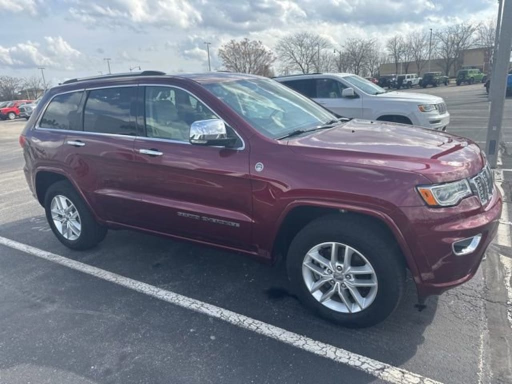 Used 2017 Jeep Grand Cherokee Overland SUV