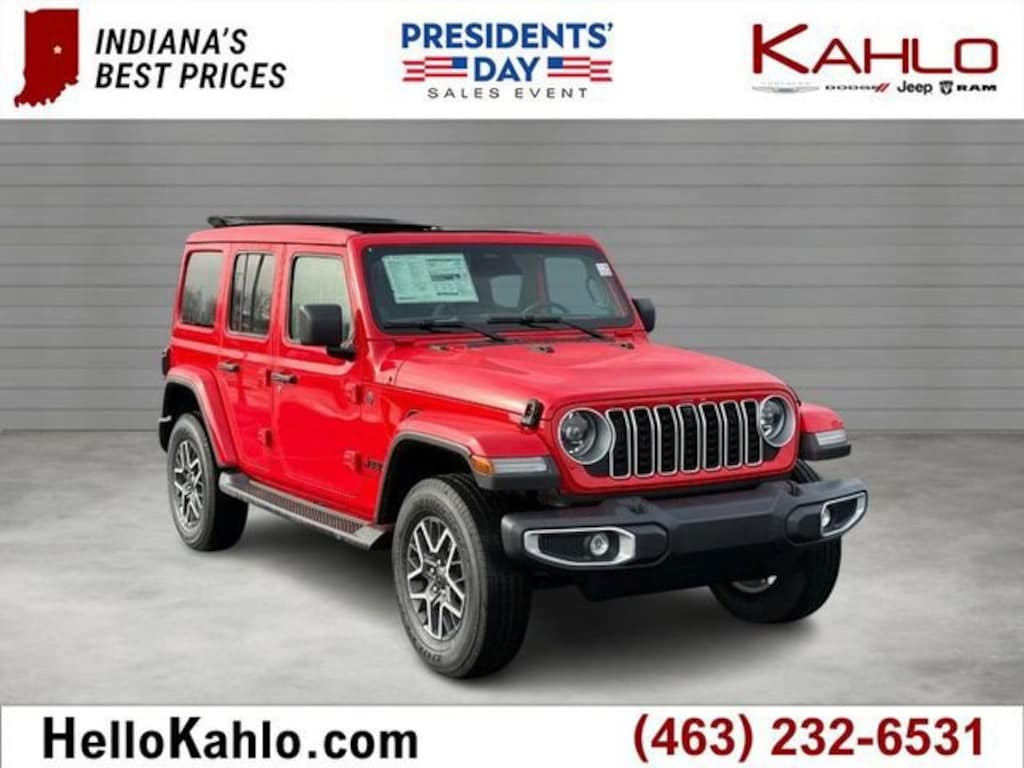 New 2026 Jeep Wrangler Sahara Sport Utility