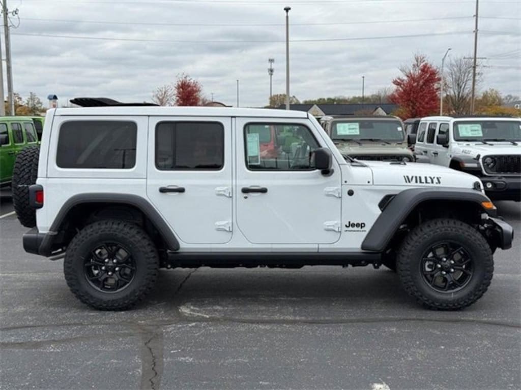New 2025 Jeep Wrangler Willys Sport Utility