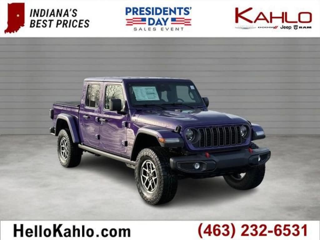 New 2026 Jeep Gladiator Rubicon Pickup
