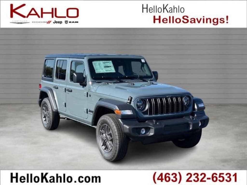 New 2026 Jeep Wrangler Sport S Sport Utility