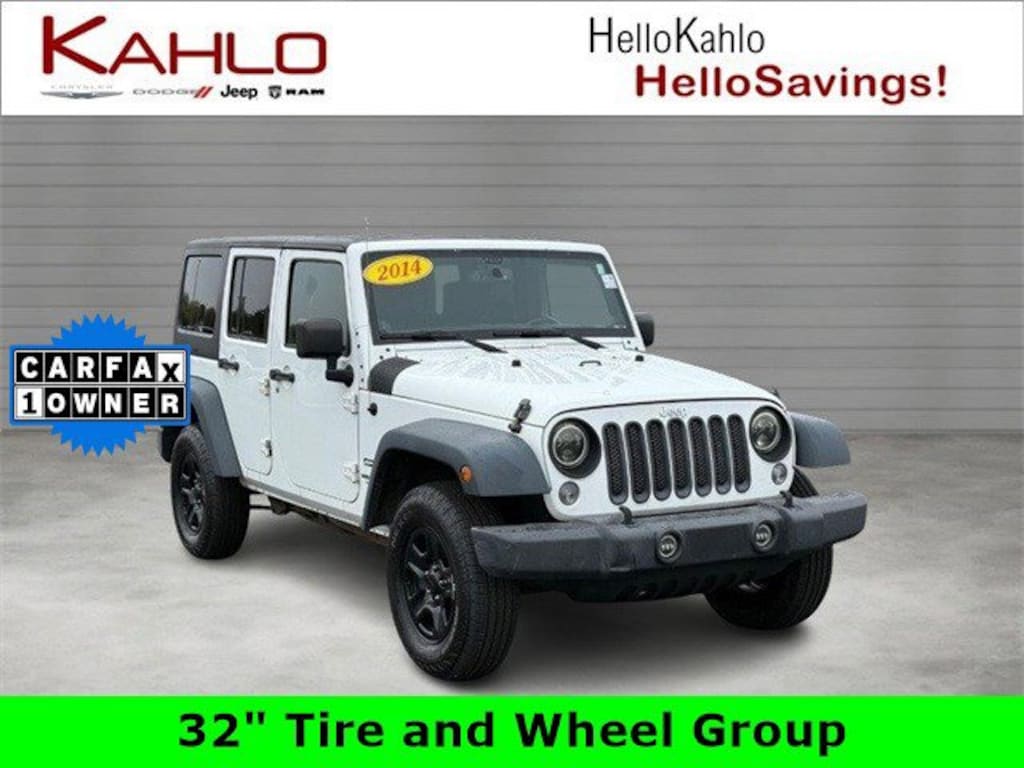 Used 2014 Jeep Wrangler Unlimited Sport SUV