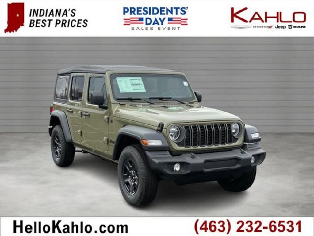 New 2026 Jeep Wrangler Sport Sport Utility