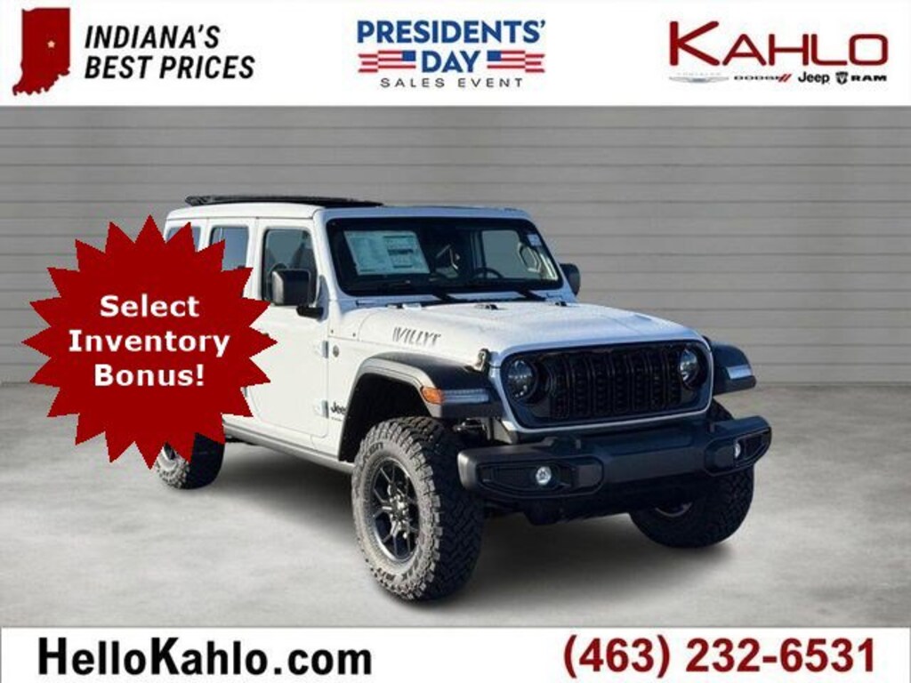 New 2026 Jeep Wrangler Willys Sport Utility