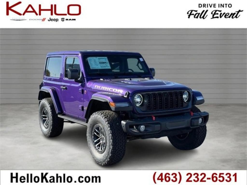 New 2026 Jeep Wrangler Rubicon X Sport Utility