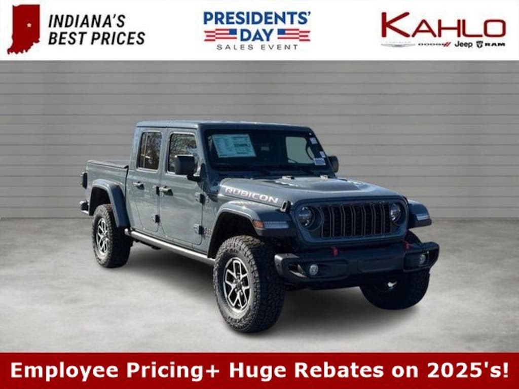 New 2025 Jeep Gladiator Rubicon X Pickup
