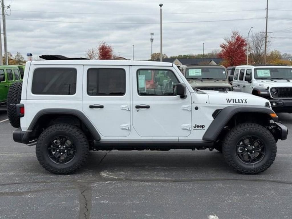 New 2025 Jeep Wrangler Willys Sport Utility
