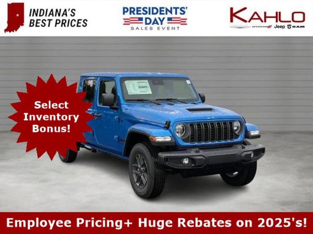 New 2025 Jeep Gladiator Sport S Pickup