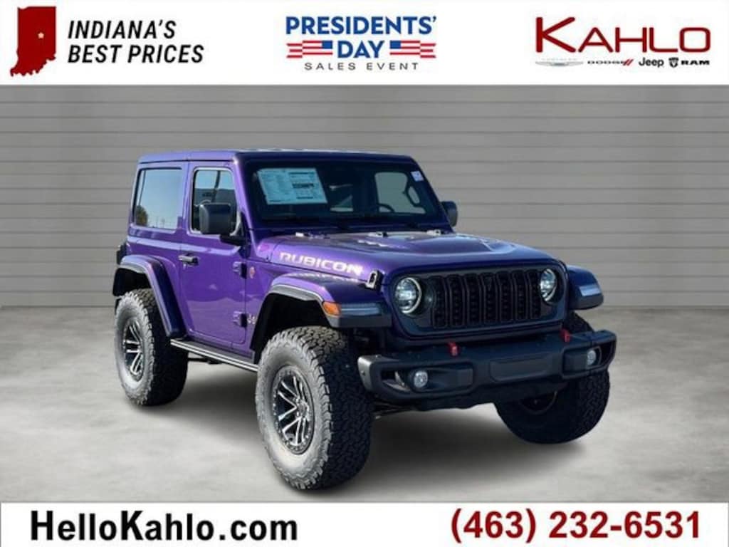 New 2026 Jeep Wrangler Rubicon X Sport Utility