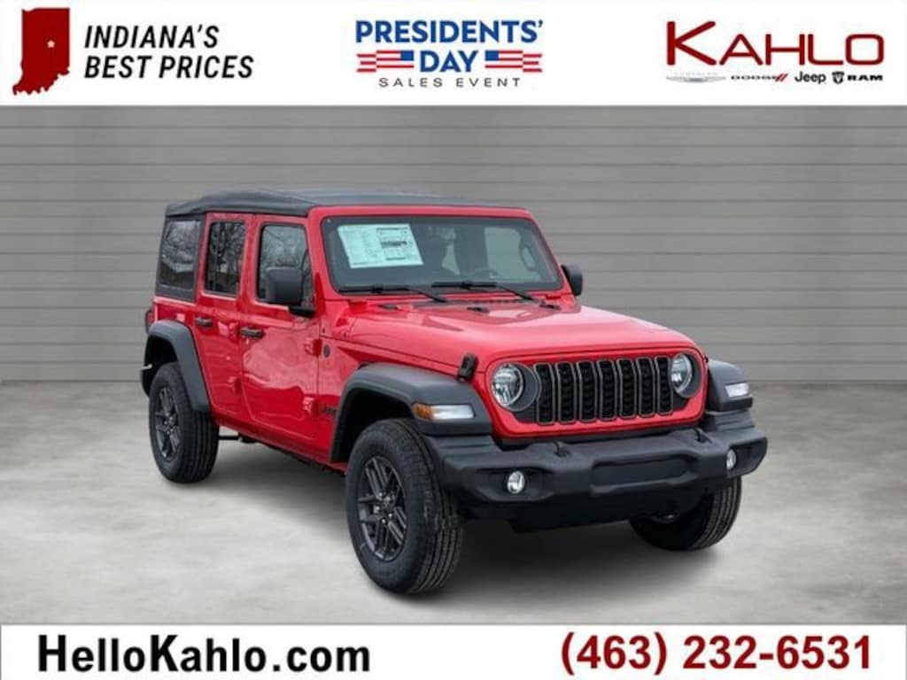 New 2026 Jeep Wrangler Sport Sport Utility