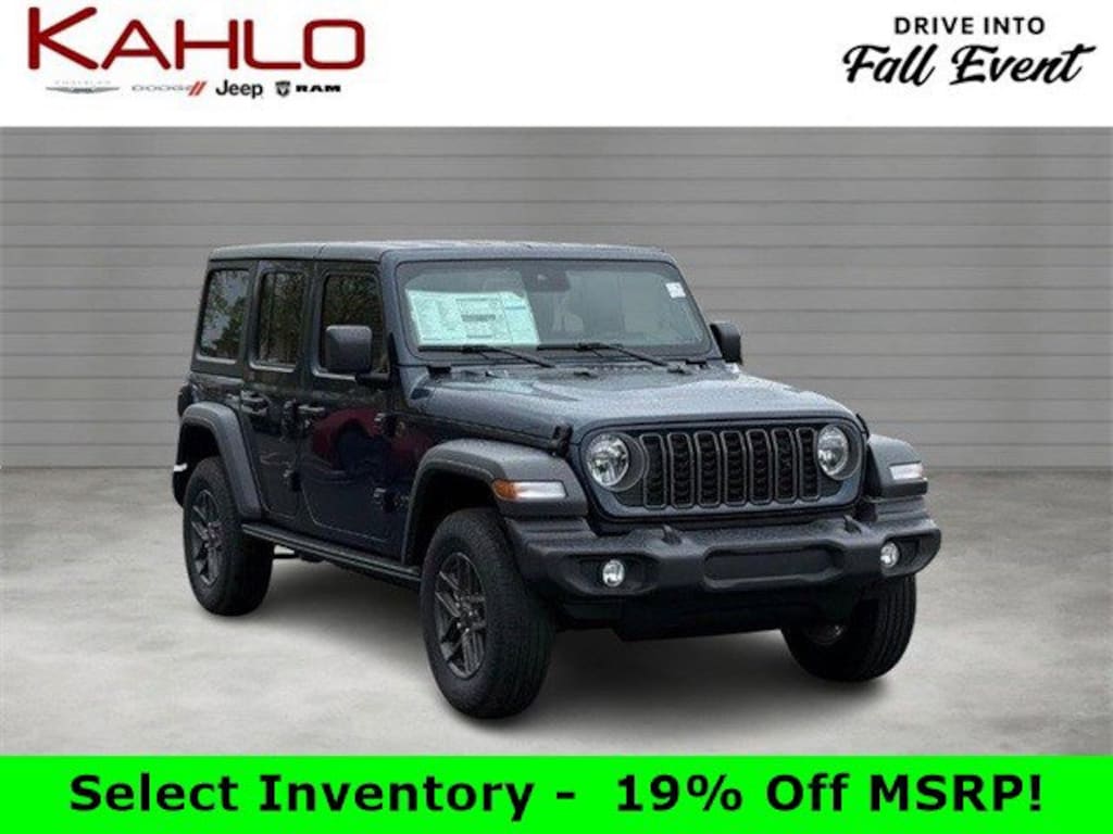 New 2025 Jeep Wrangler Sport S Sport Utility