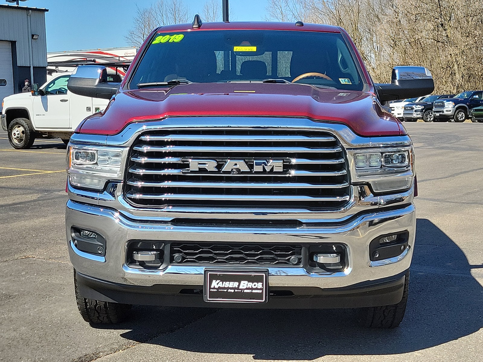 Certified 2019 RAM Ram 3500 Pickup Longhorn with VIN 3C63R3NLXKG537231 for sale in Muncy, PA