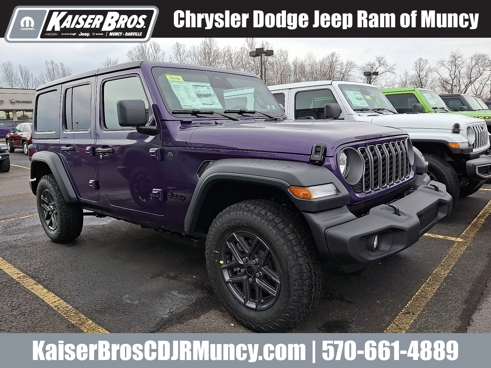 2026 Jeep Wrangler 4-Door Sport S's photo