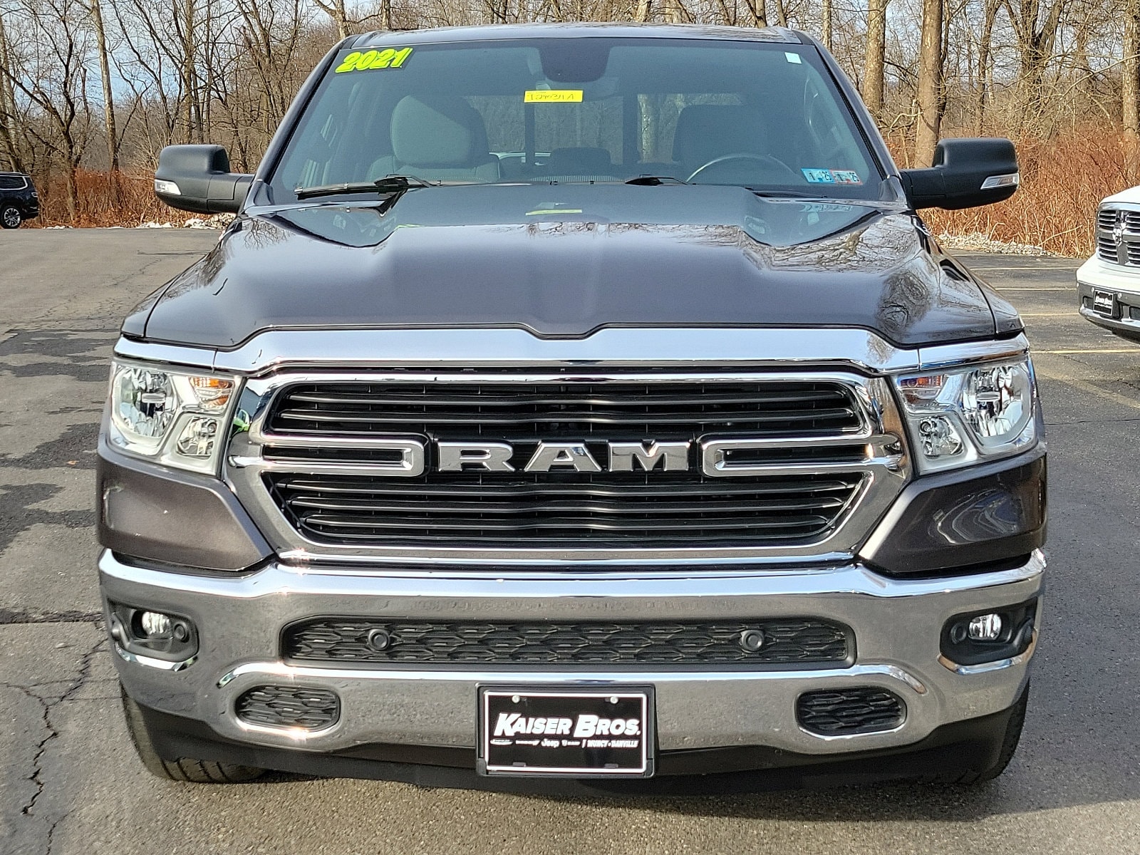 Used 2021 RAM Ram 1500 Pickup Big Horn/Lone Star with VIN 1C6SRFFT4MN758880 for sale in Muncy, PA