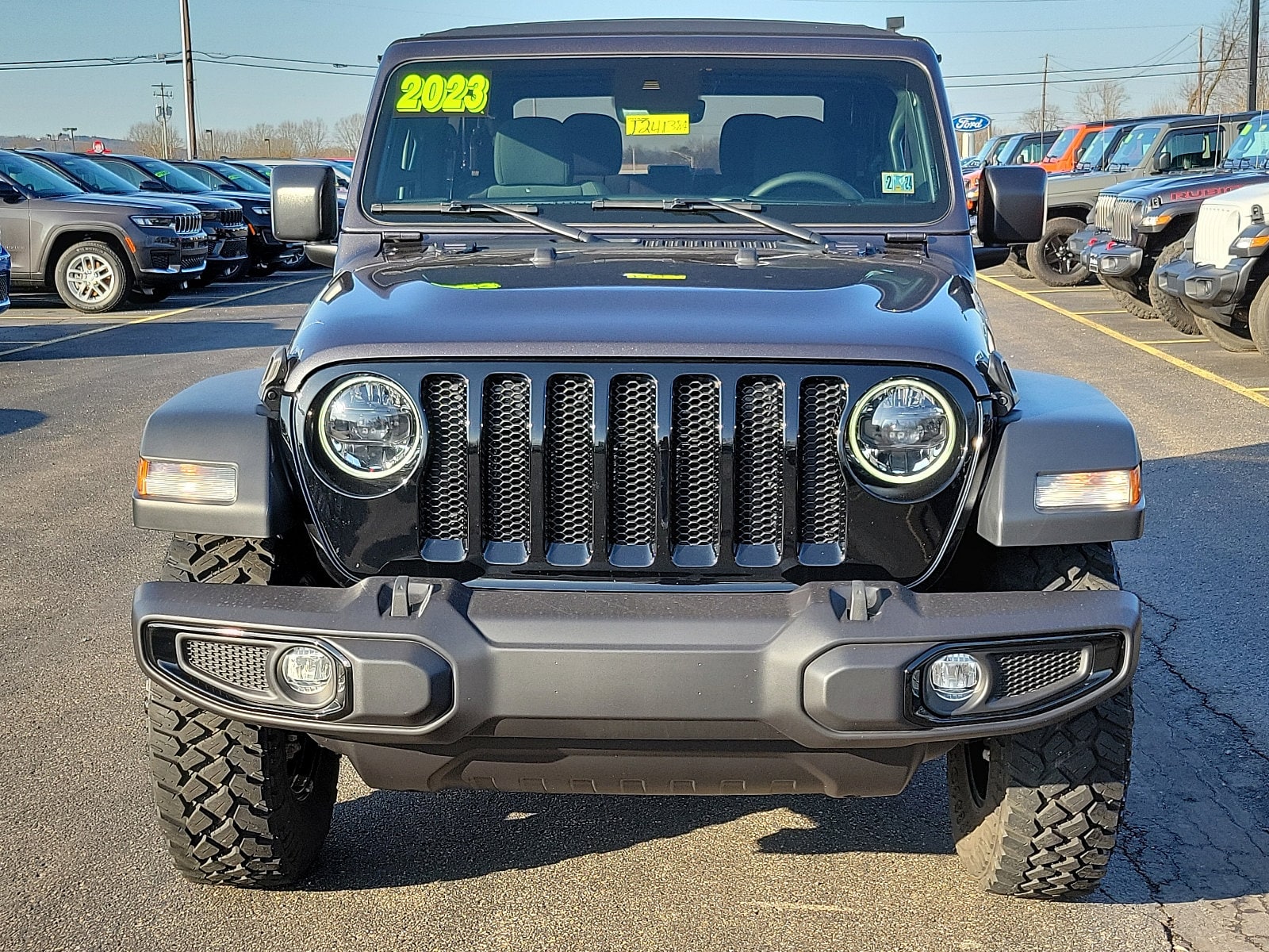 Used 2023 Jeep Wrangler 2-Door Willys with VIN 1C4HJXAG8PW641926 for sale in Muncy, PA