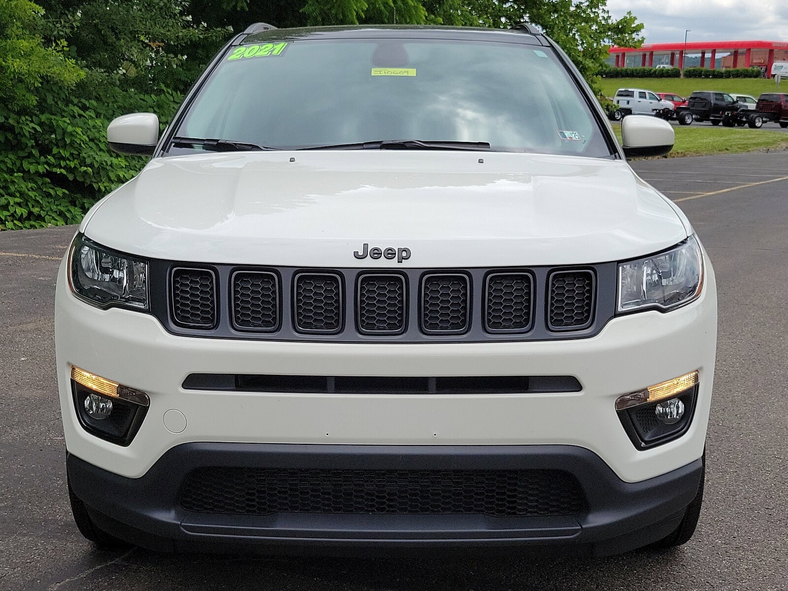 Used 2021 Jeep Compass Altitude with VIN 3C4NJDBB4MT562386 for sale in Muncy, PA