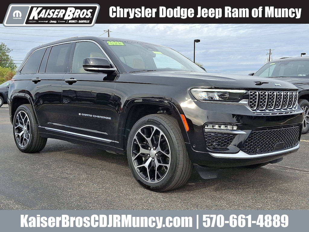 Used 2022 Jeep Grand Cherokee 4xe Summit SUV