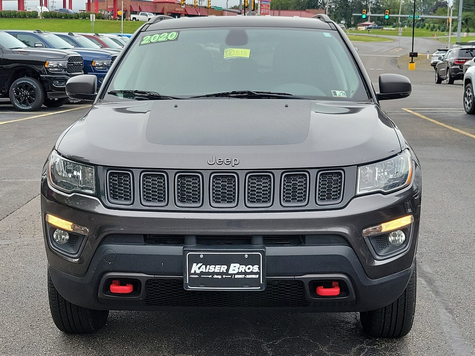 Used 2020 Jeep Compass Trailhawk with VIN 3C4NJDDB3LT159477 for sale in Muncy, PA