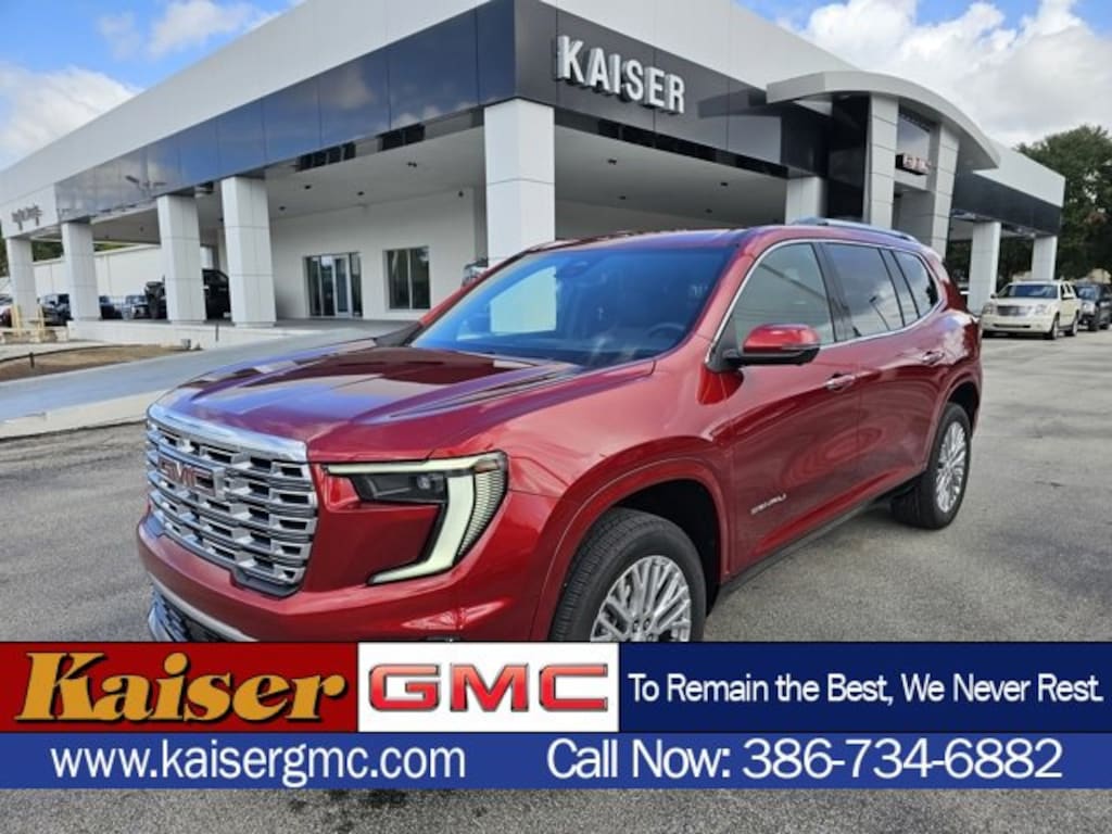 Certified 2024 GMC Acadia Denali SUV