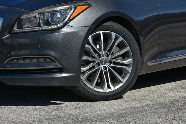 Used 2017 GENESIS G80 Base with VIN KMHGN4JE8HU195993 for sale in DeLand, FL