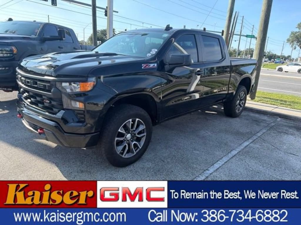 Used 2024 Chevrolet Silverado 1500 Custom Trail Boss Truck