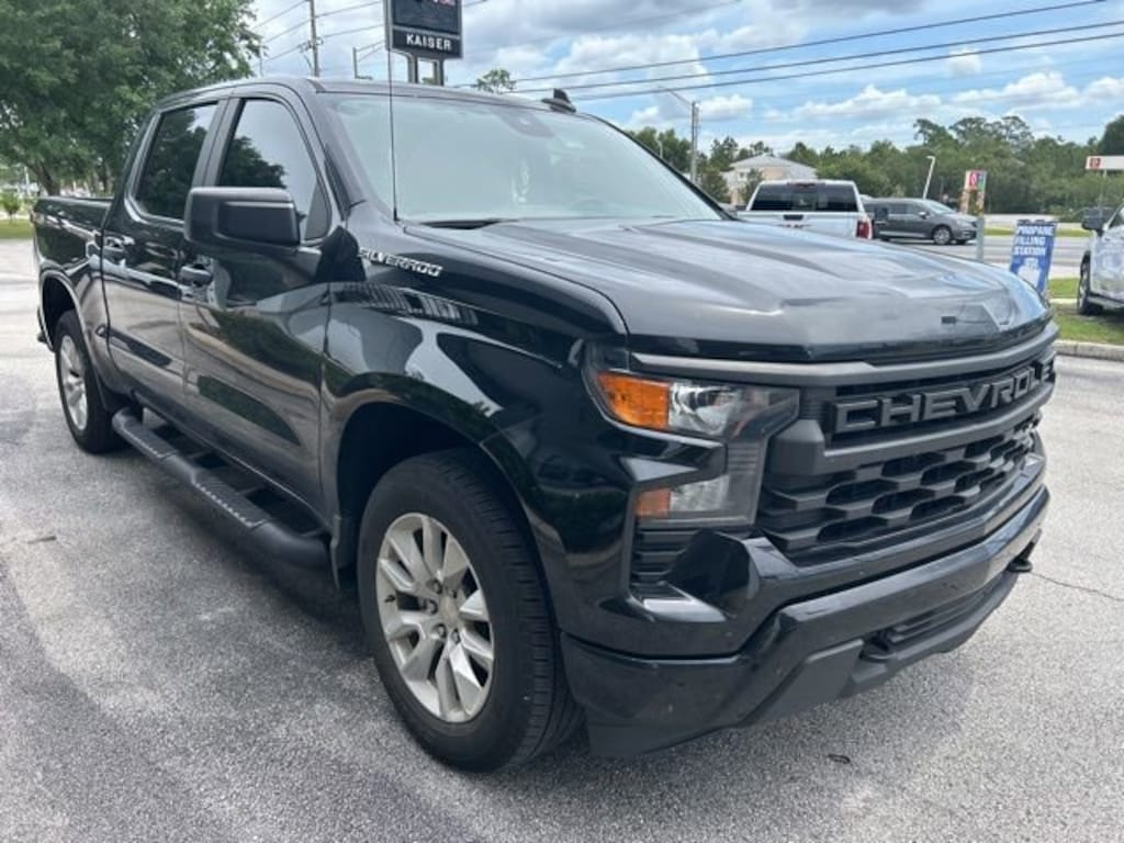 Used 2024 Chevrolet Silverado 1500 Custom Truck Crew Cab