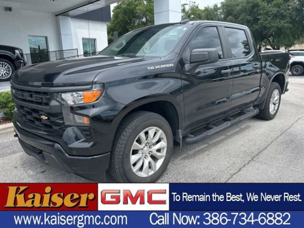 Used 2024 Chevrolet Silverado 1500 Custom Truck Crew Cab